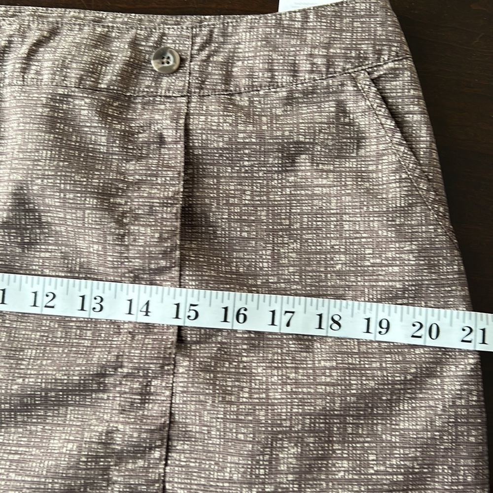 AVIA Heathered Brown Golf Skort Size Large - Picture 13 of 14